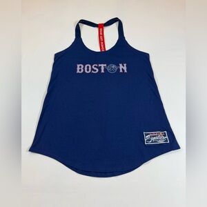 Boston Red Sox Red Bull blue and red tank top small / medium (bin G)